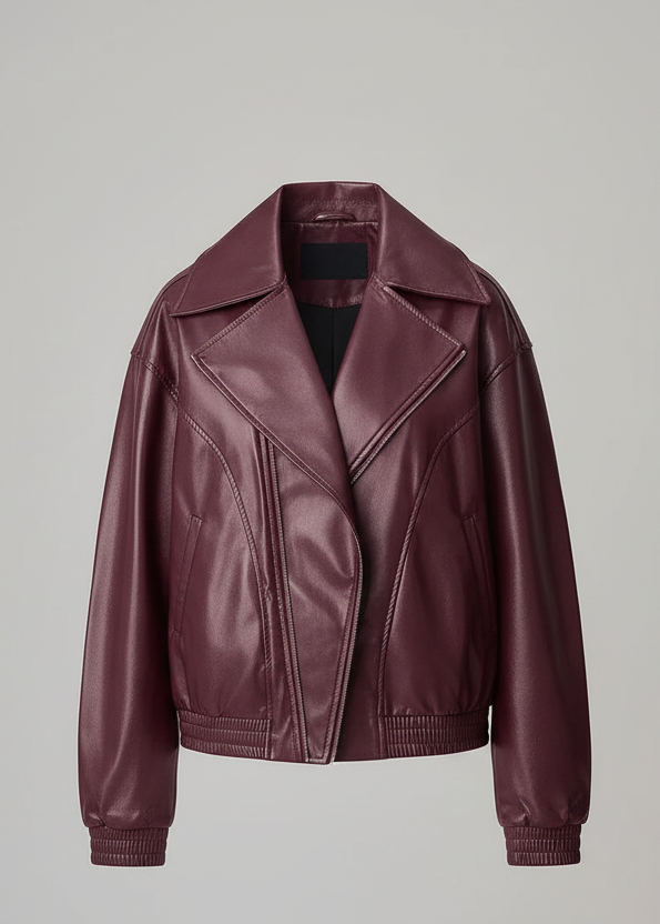 Zip Up Drop Shoulder Jacket